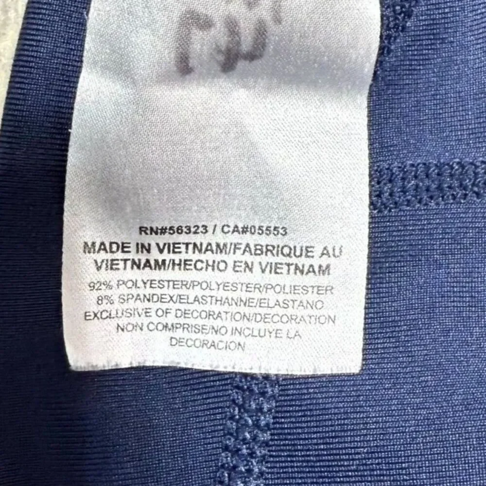 Nike Dri-Fit Workout Capri‎ Navy Legging Womens Size S